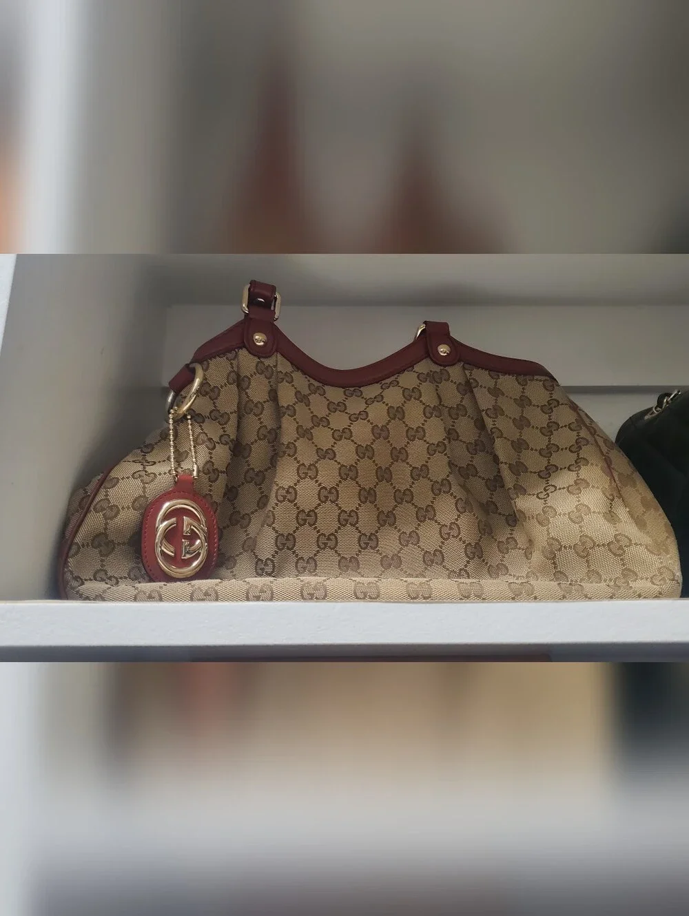 Gucci Sukey Gg Canvas Bag